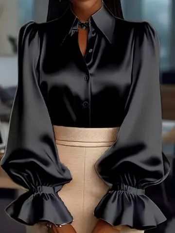 Raveena™ – Blusa elegante e con volant