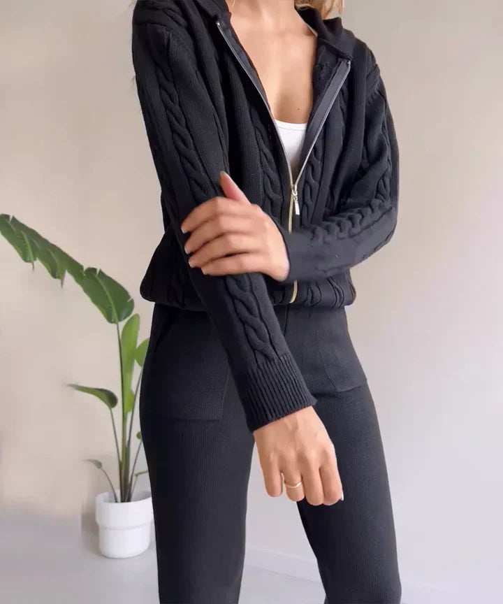 SET IN MAGLIA TWEEDELIGE LUXE