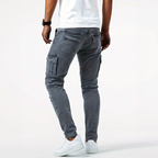 Laluna® | Jeans cargo elasticizzati