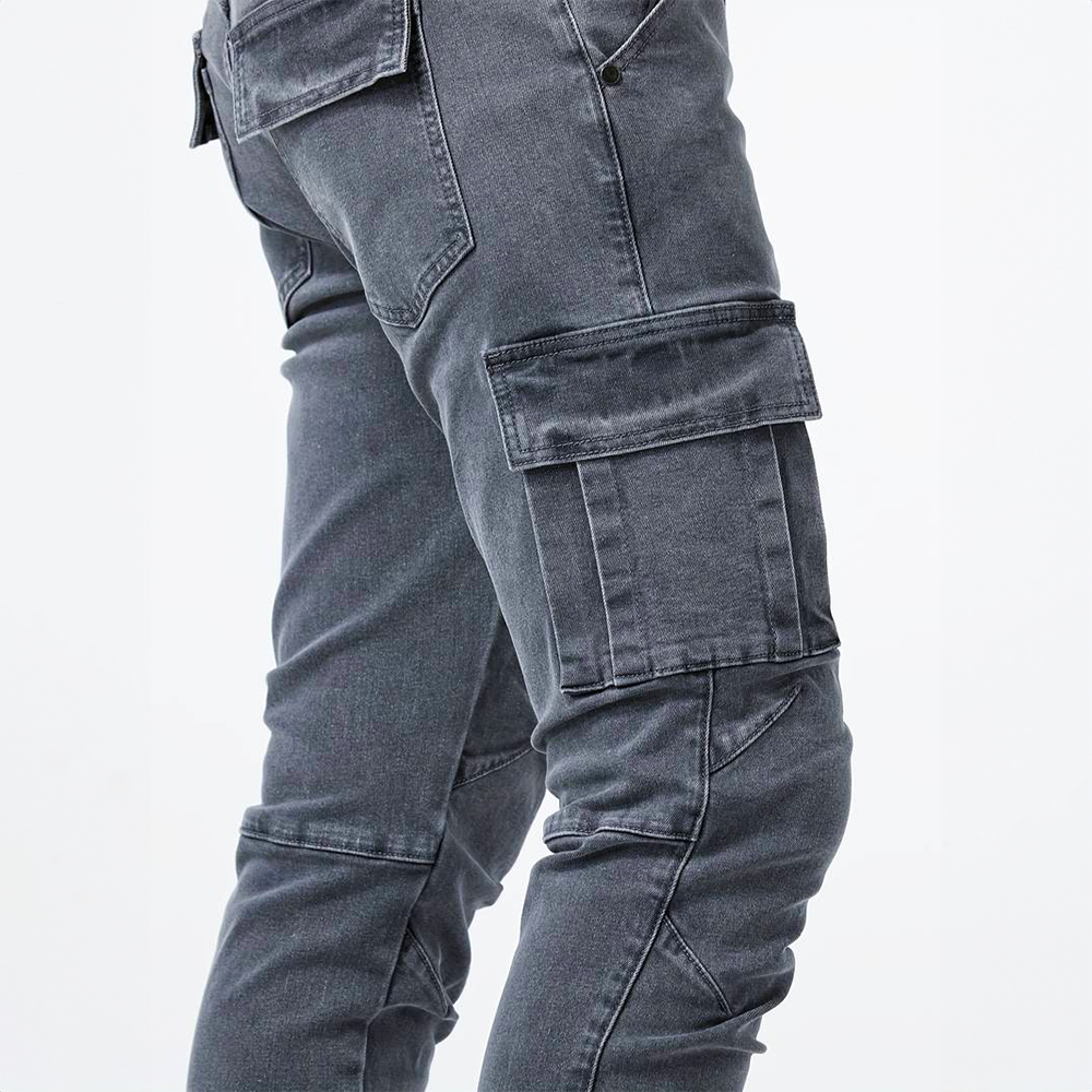 Laluna® | Jeans cargo elasticizzati