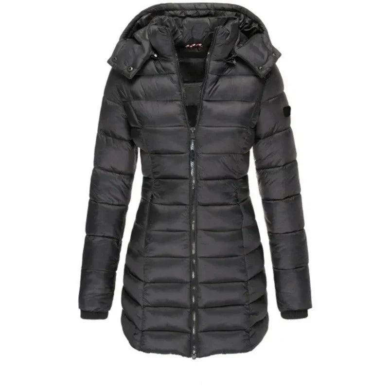 Anna | Warme Lange Winterjas