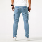 Laluna® | Jeans cargo elasticizzati
