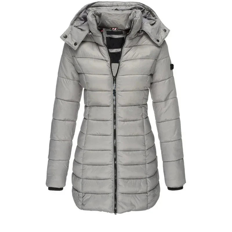 Anna | Warme Lange Winterjas