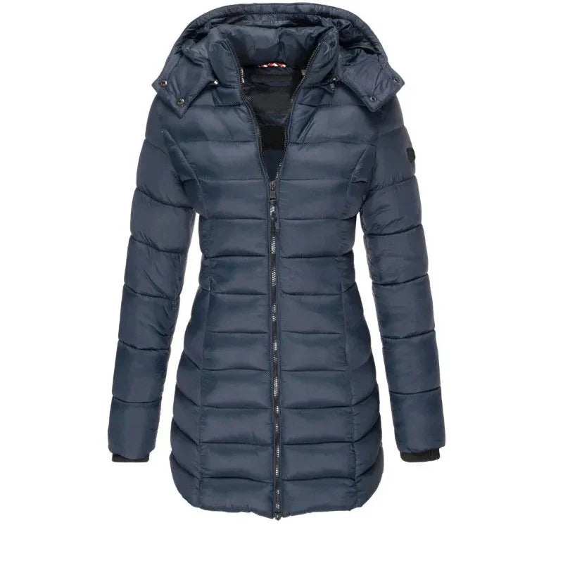 Anna | Warme Lange Winterjas