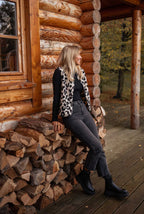 Laluna®  | Luipaard Bodywarmer
