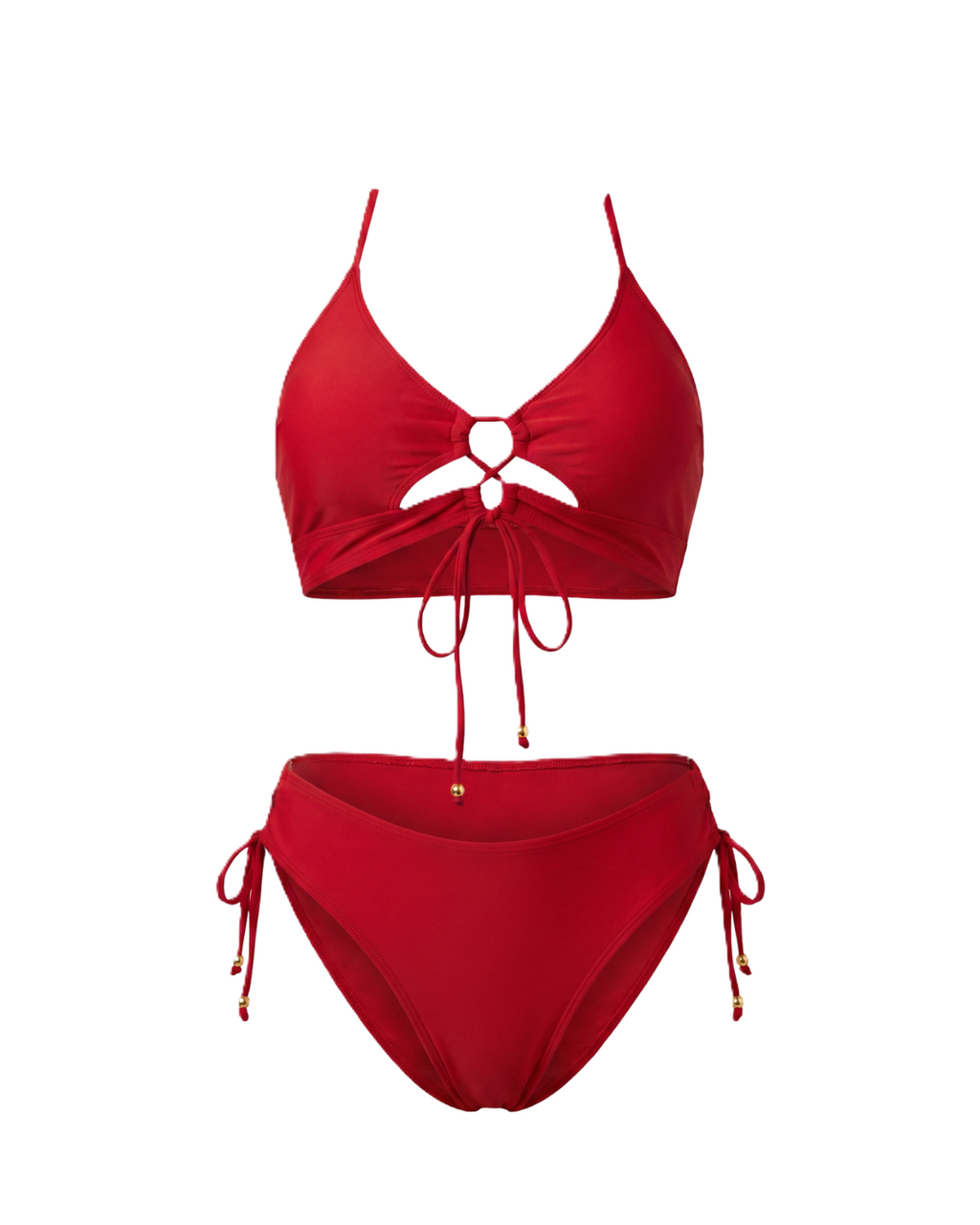 Filippa | Bikini con Laccetti e Dettaglio Annodato