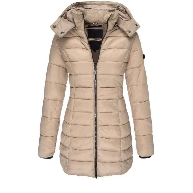 Anna | Warme Lange Winterjas