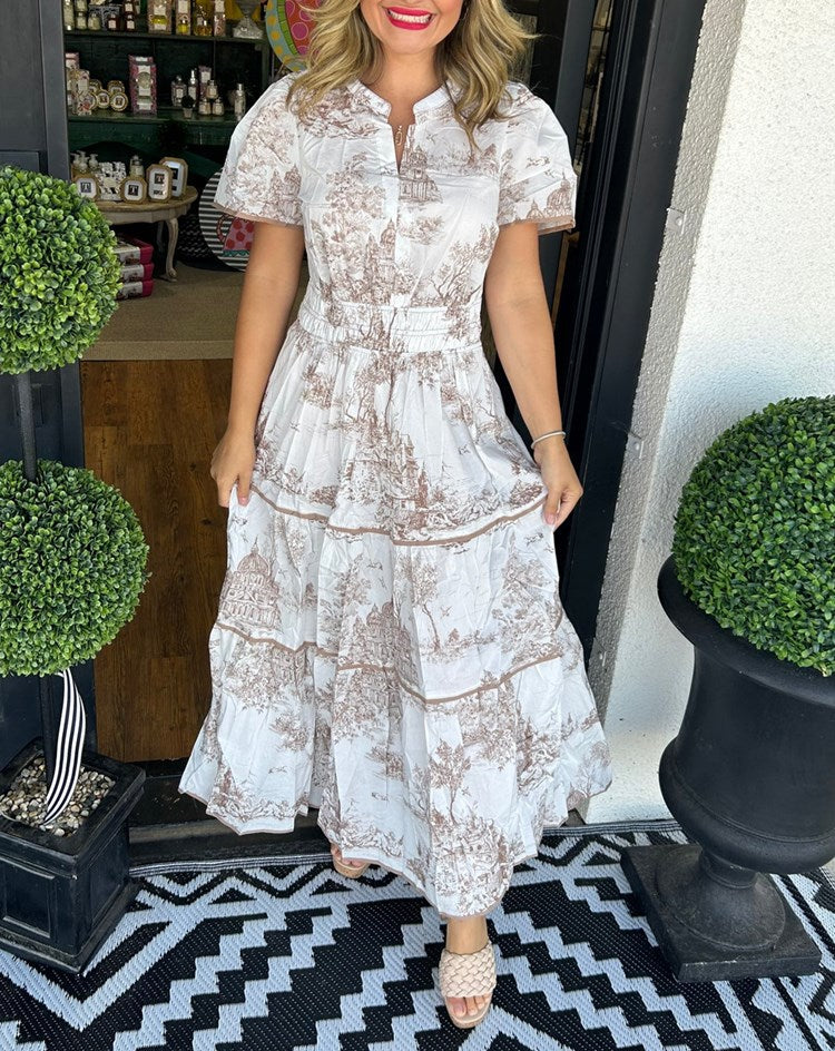 Sara | Klassieke Maxi Jurk