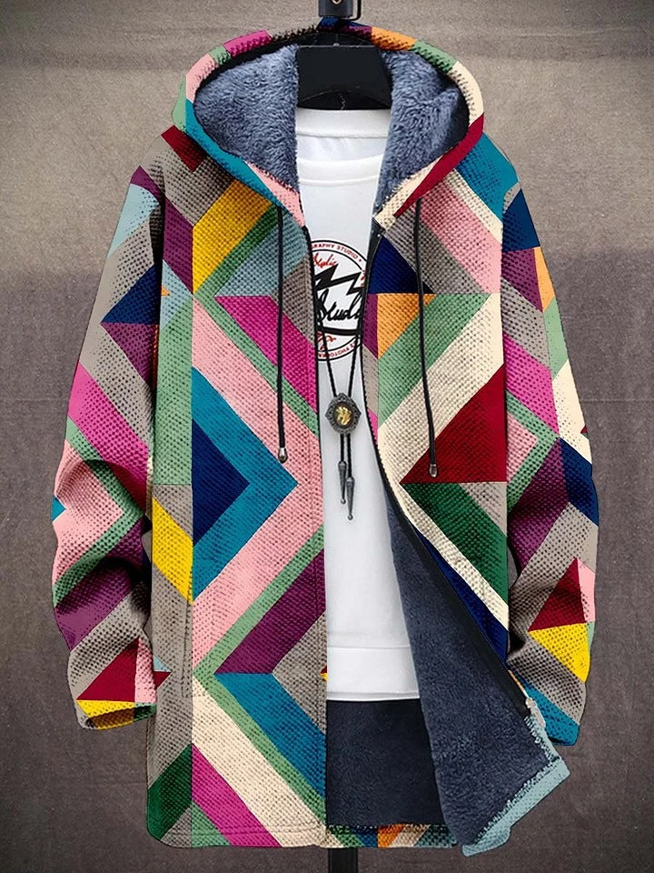 Violante | Cardigan Artistico con Cappuccio