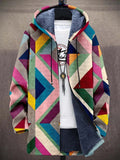 Violante | Cardigan Artistico con Cappuccio