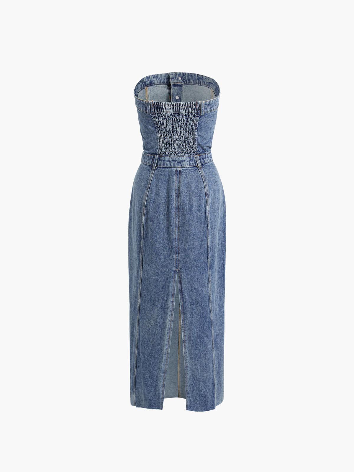Sanne | Abito midi in jeans