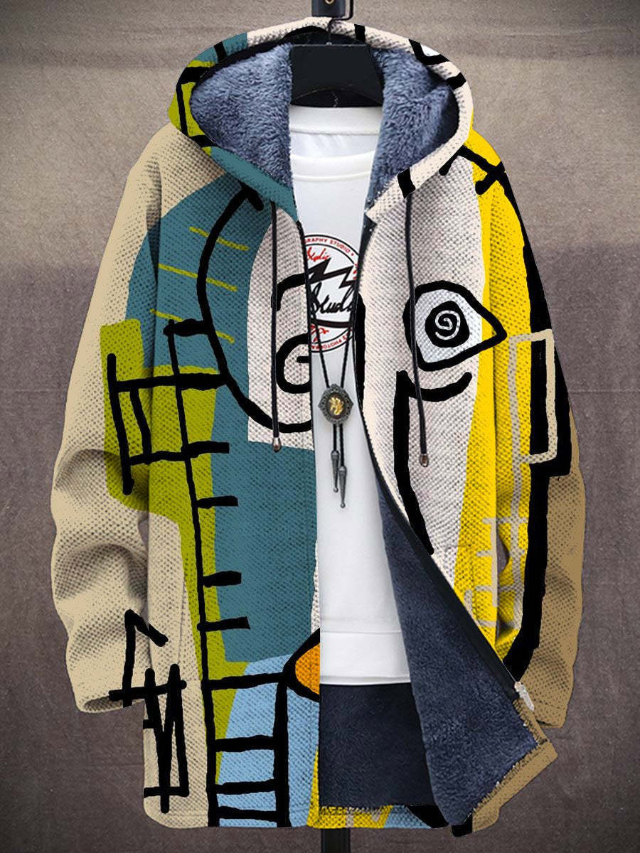 Gisella | Cardigan Artistico con Cappuccio
