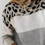 Laluna® | Modieuze Trui met Luipaardprint