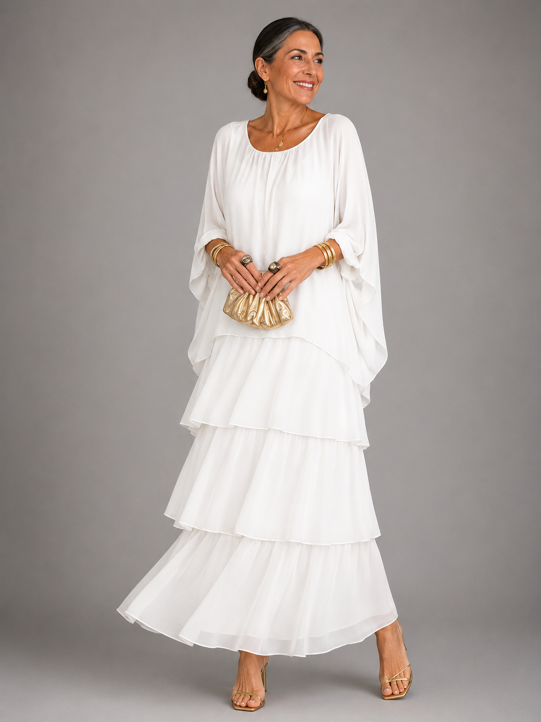 Lara | Maxi Abito elegante e fluido