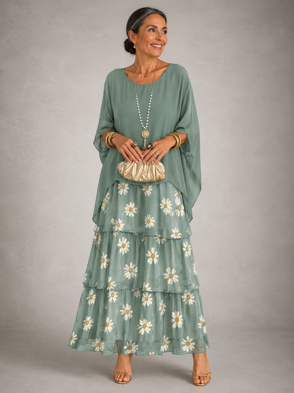Lara | Maxi Abito elegante e fluido