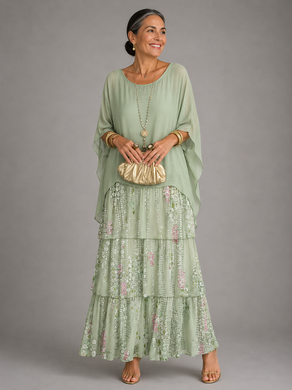 Lara | Maxi Abito elegante e fluido