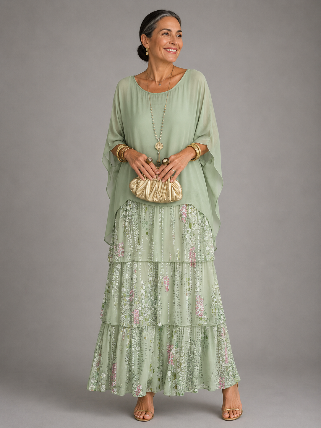 Lara | Maxi Abito elegante e fluido