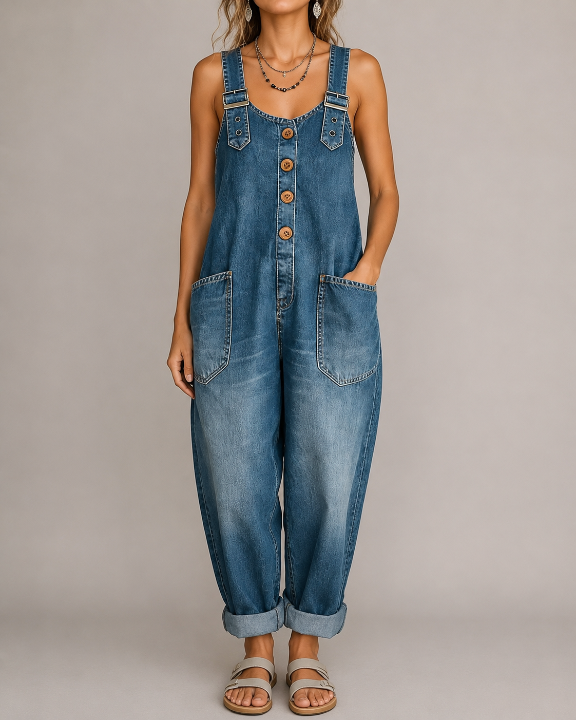 Elena | Tuta in denim