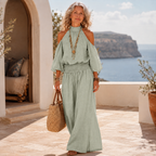 Simonetta | Completo Vacanza Halter Spalle Scoperte