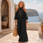 Simonetta | Completo Vacanza Halter Spalle Scoperte