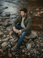 Giacca da campo Valmont Vintage Olijfgroene