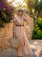 Ilsa | Lange Boho Jurk ha incontrato Ceintuur