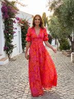 Olivia | Zomerse Maxi Jurk ha incontrato Bloemprint