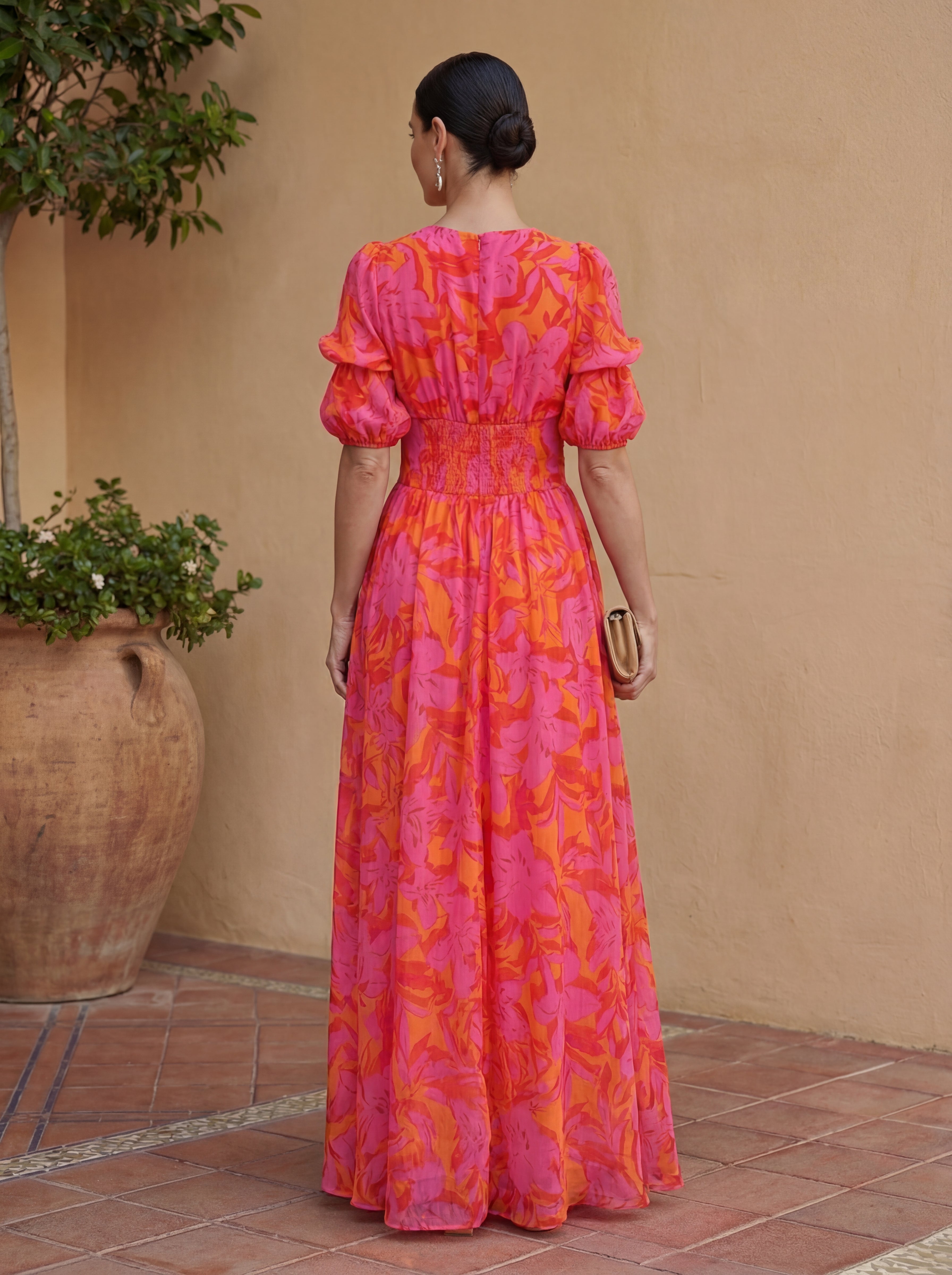 Olivia | Zomerse Maxi Jurk ha incontrato Bloemprint