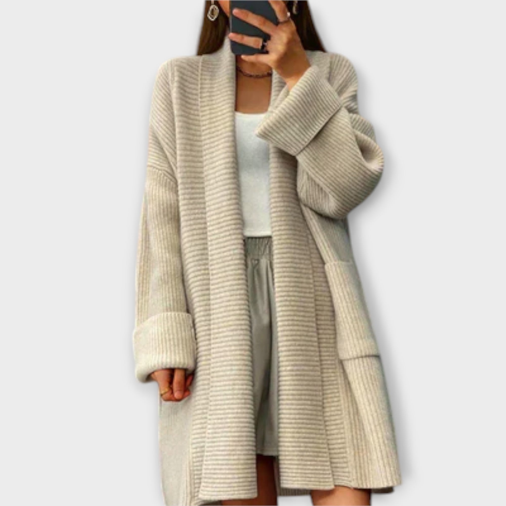Femia™ - Elegante cardigan lungo