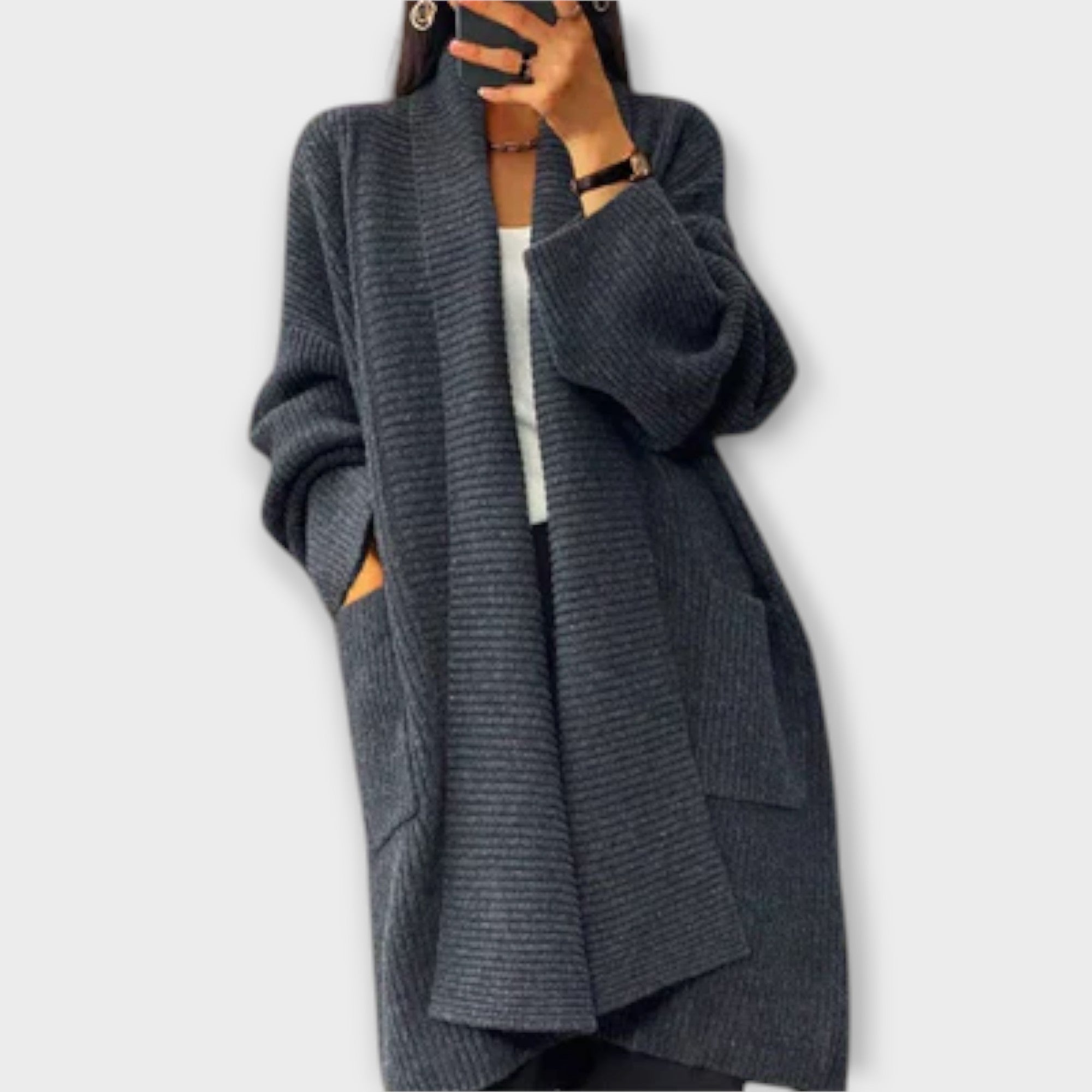Femia™ - Elegante cardigan lungo