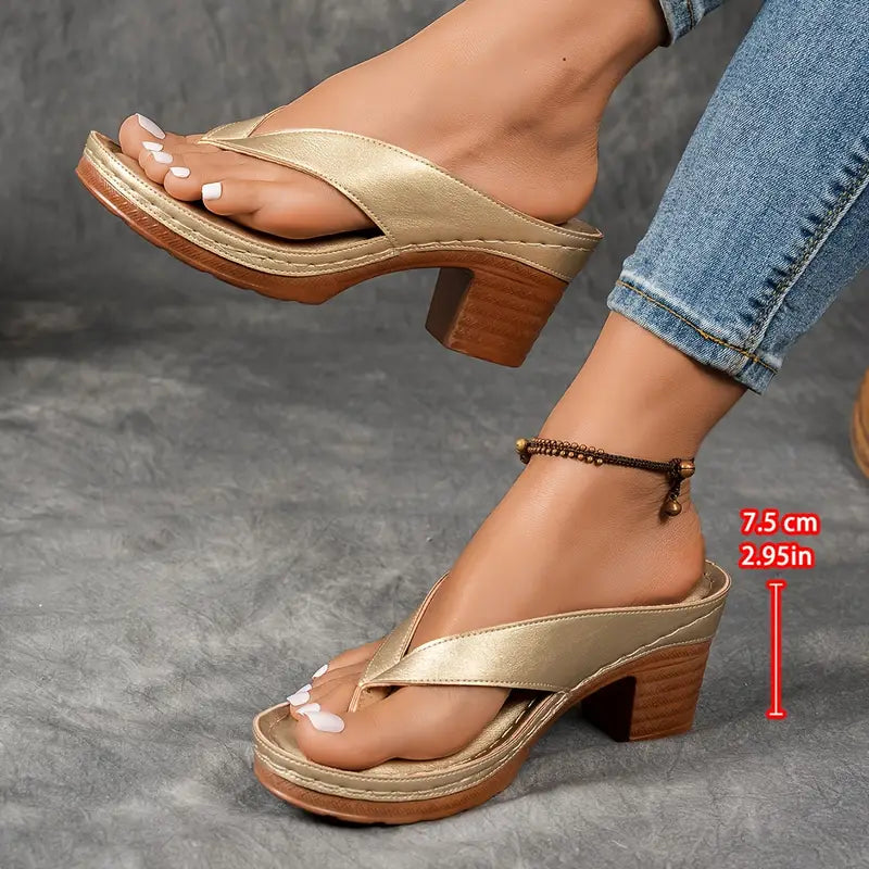 Esther | Orthopedische Slipper met Hak