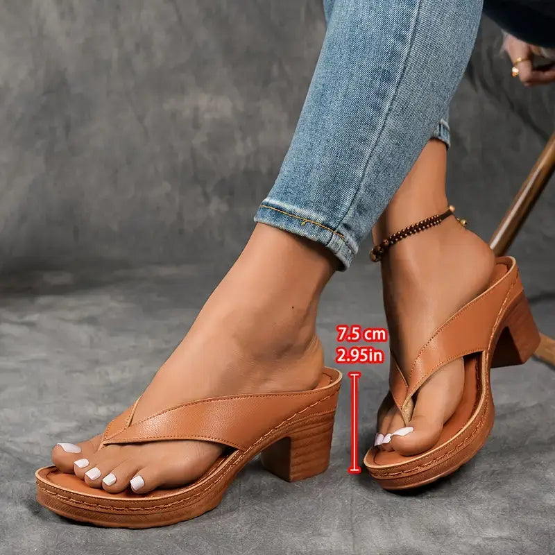 Esther | Orthopedische Slipper met Hak