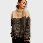 Roberta™ - Maglione Blød rullekraves