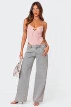 LALUNA® | JEANS CON PAPILLON