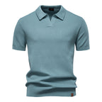 Polo Eleganza | Polo con kraag aperto in struttura leggera
