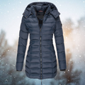 Extra warme en gewatteerde winterjas voor dames