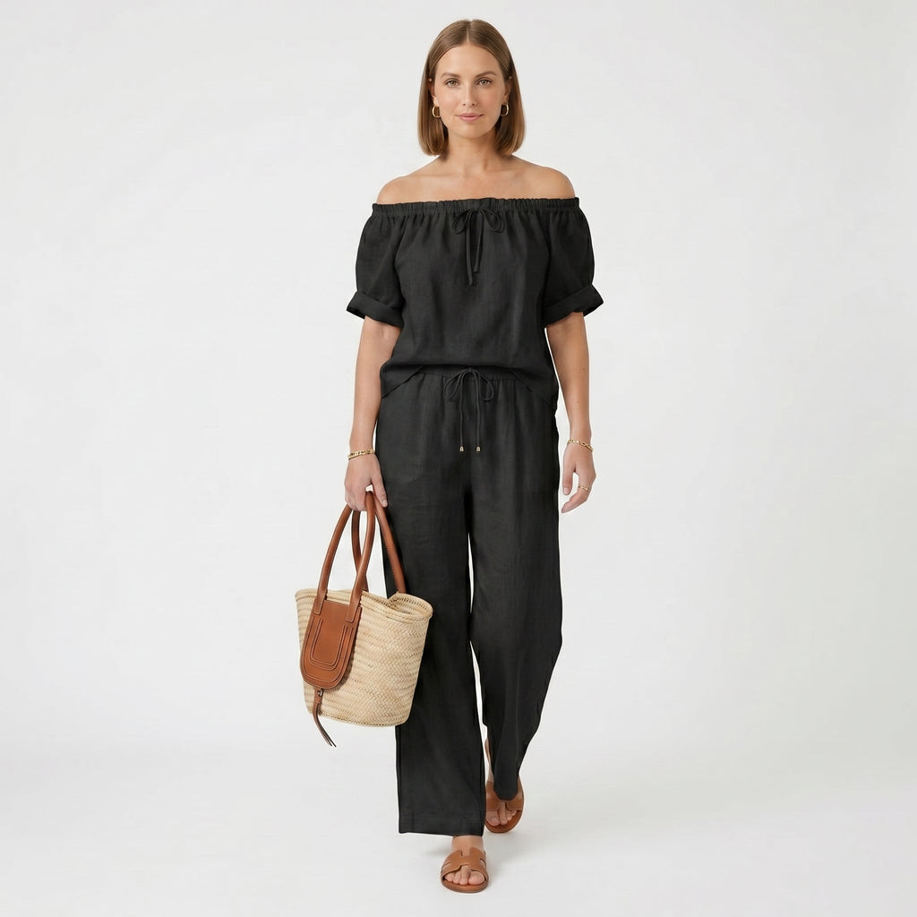 Madalena - Flydende lined sæt, let og elegante