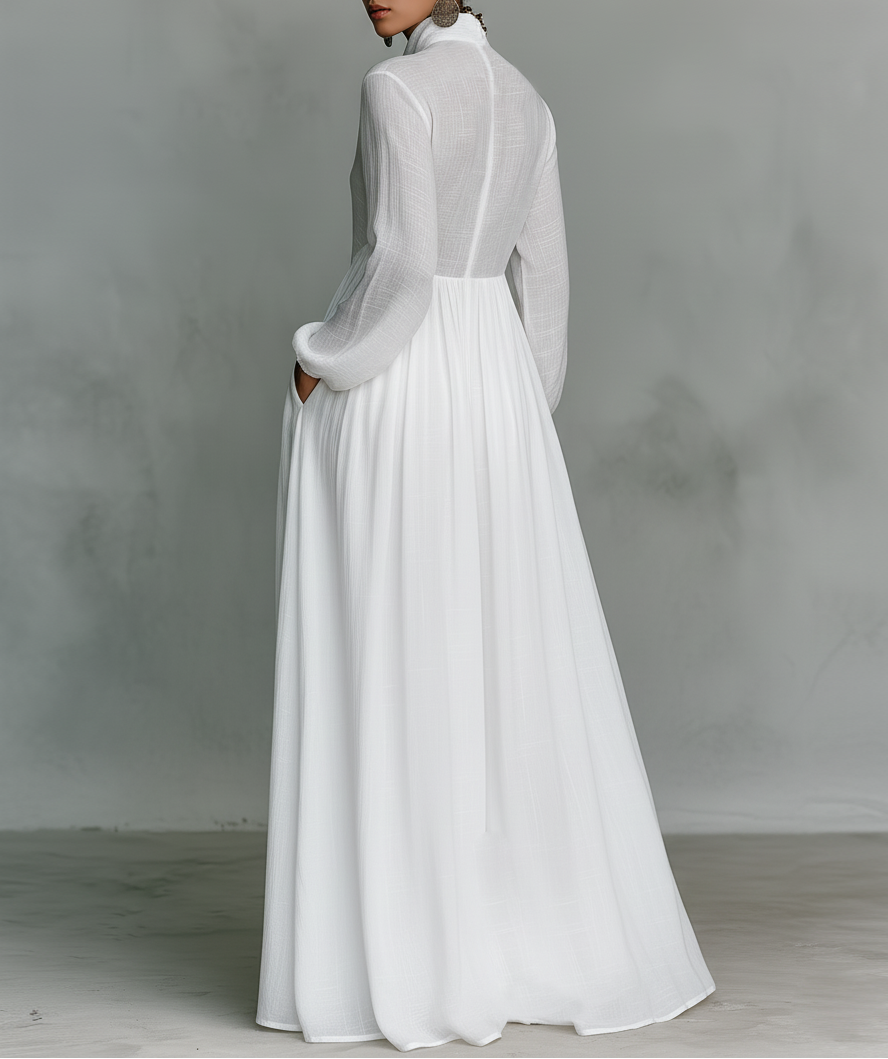 Alessia ∙ Maxi minimalismische jurk