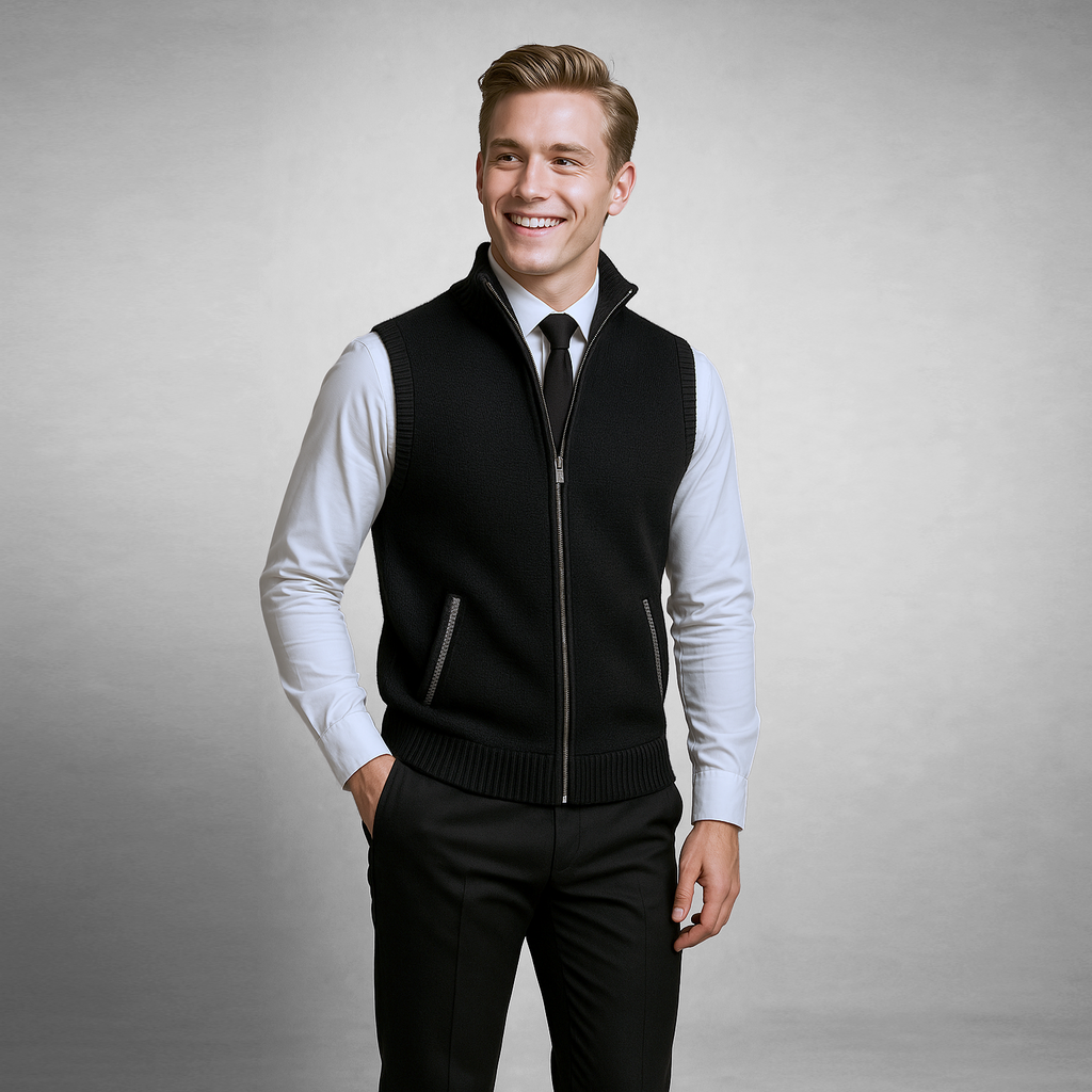 Laluna® | Gilet maglione con zip Vol