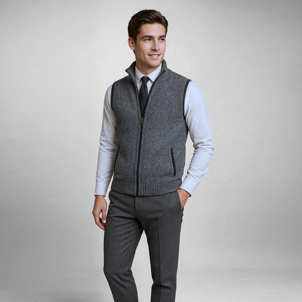 Laluna® | Gilet maglione con zip Vol