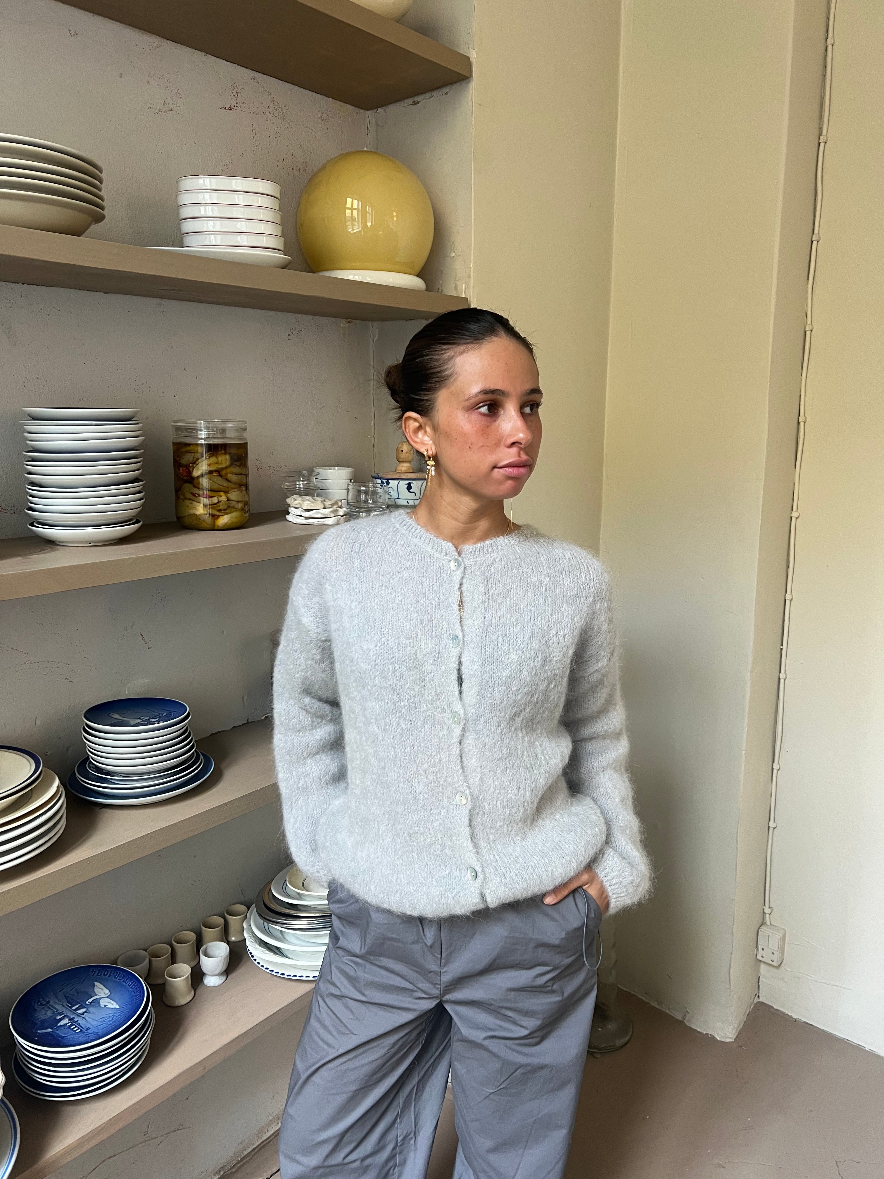 LALUNA® | CARDIGAN IN MOHAIR