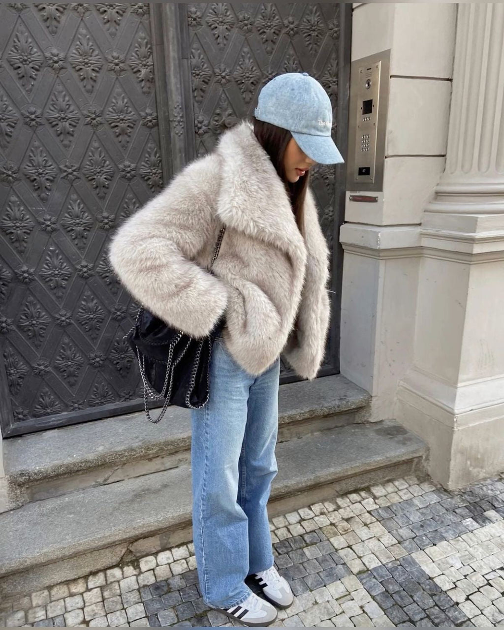 Laluna® | Cappotto in pelliccia sintetica