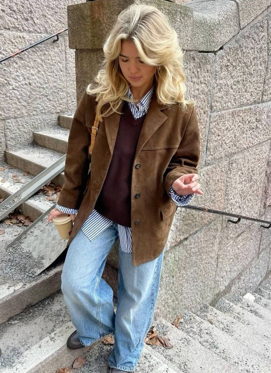 LALUNA® | BLAZER IN CAMOSCIO