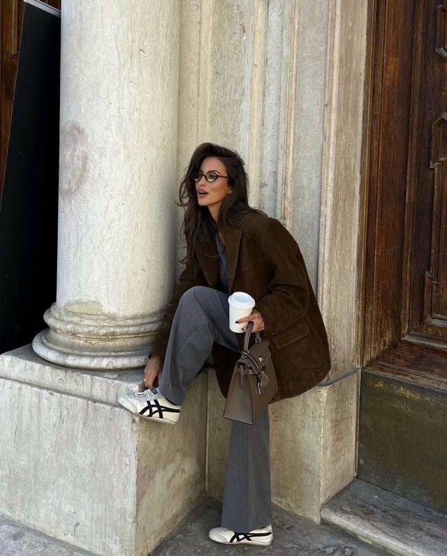 LALUNA® | BLAZER IN CAMOSCIO