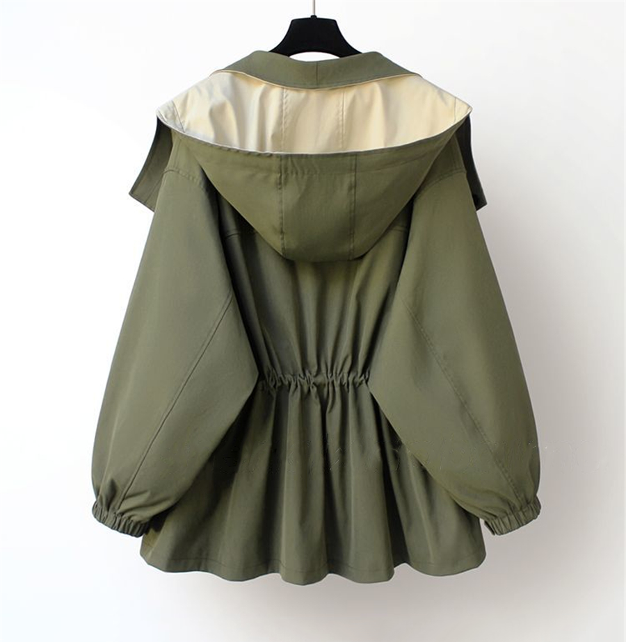 Emma | Moderne Tweekleurige Trenchcoat