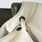 Emma | Moderne Tweekleurige Trenchcoat