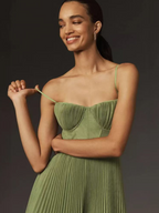 Anouk | Elegante Groene Maxidress