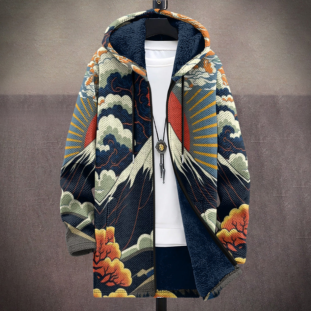 Esperanza | Cardigan Artistico con Cappuccio