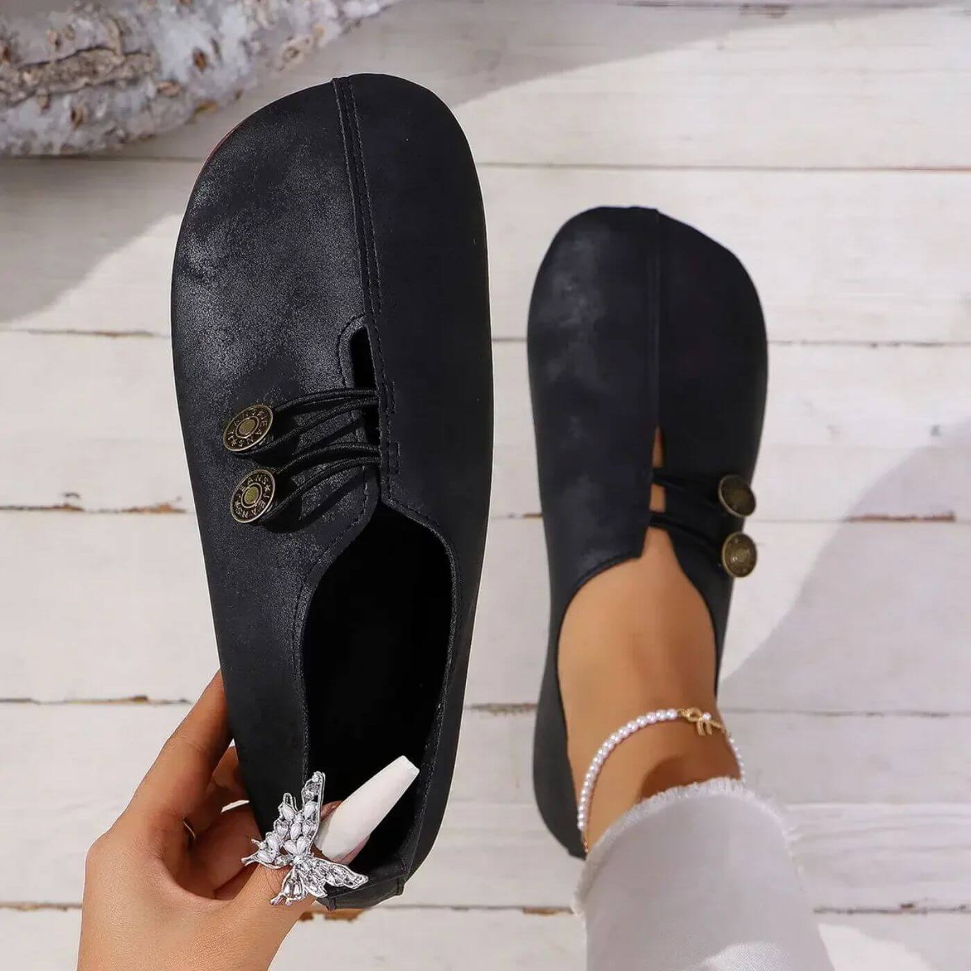Zachte en flexibele orthopedische schoenen