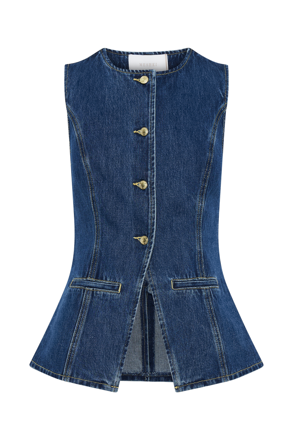 LALUNA® | SET CON BOTTONI IN DENIM
